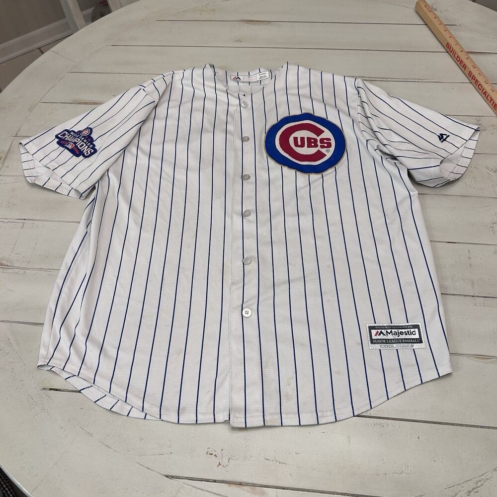 CUBS Jersey #17 Kris Bryant World Series Champions 2016 Patch
